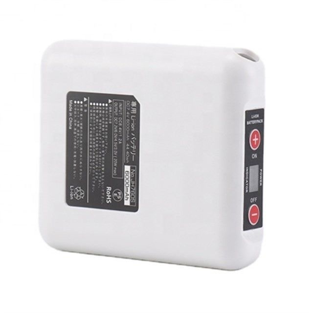 ABS-Heizkleidung Batterie 7,4V 4400mAh DC3,5x1,35mm Lochladen