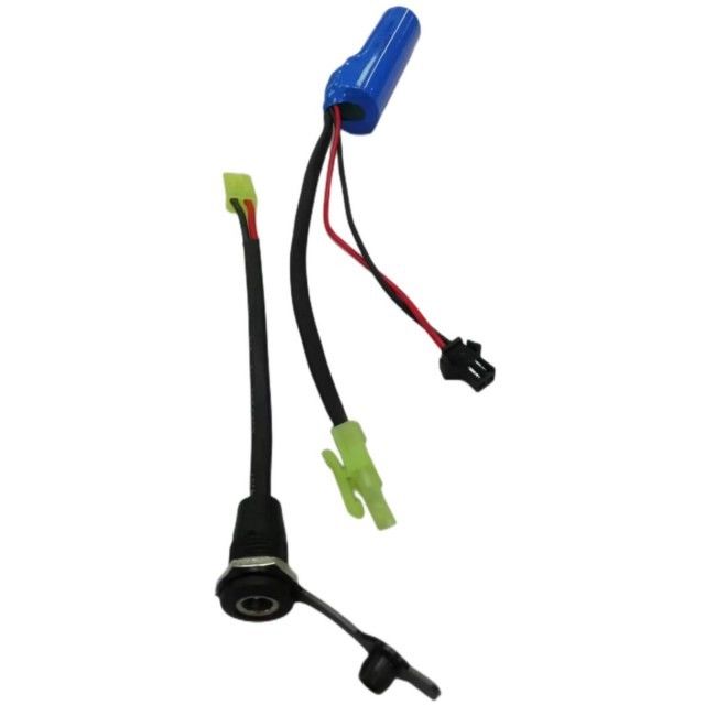 SM-2P Wasserpumpenbatterie 18650 1s 3,7V 2000mAh mit DC5521 Ladestecker