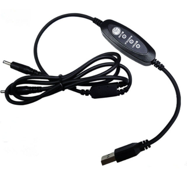 Niederspannungs-USB-Gleichstromkabel, 13 cm, gerades Winkel-USB-Netzschalterkabel