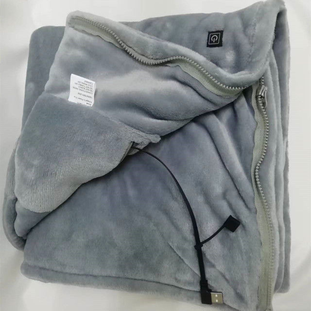 Niederspannungs-Infrarot-Heizdecke, 80 x 150 cm, sicheres beheiztes Bettlaken mit USB