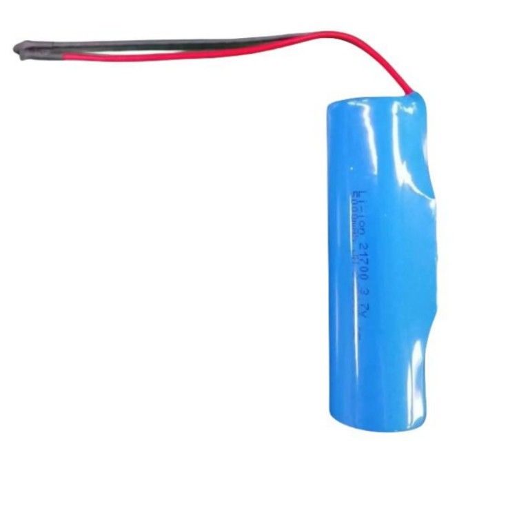 3.7V 5000mAh 21700 Pack mit PCB und Leads 20 AWG für elektronische Geräte