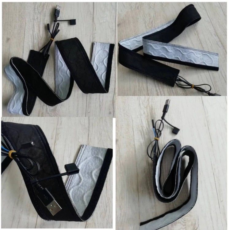 Erwärmungspad mit Velcro und Thermostat Durchmesser 13mm zum Wickeln von PVC-Rohr