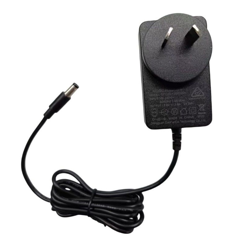 AC/DC-Adapter 12V 2A Ladegerät AU-Stecker DC 5,5x2,1 mm männlicher Stecker