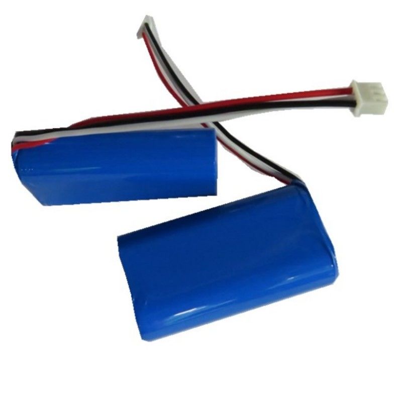 7.4V 2600mAh 18650 Zellbatterie mit 3 Leitungen und 3-Pin-Kontakt für Pos-Maschine