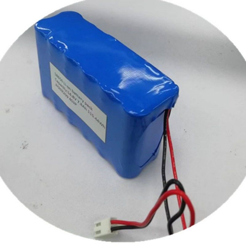 18650 Batteriepack 4s3p 14.8V 7.8Ah Batterie mit 2-Pin-Kontakt für LED-Leuchten