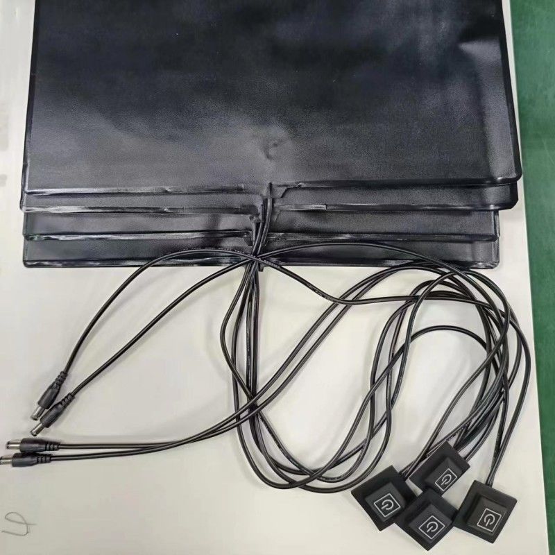 35x35cm Maßgeschneiderte Heizkissen 12V mit Gleichstromstecker