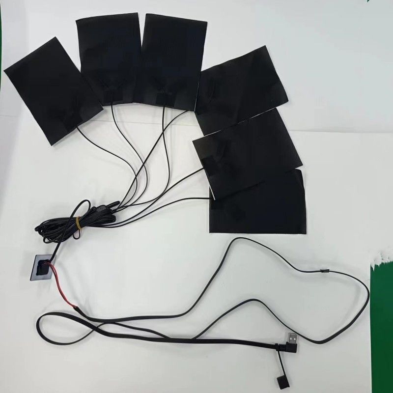 6 in 1 Kleidung Heizkissen 10x15cm Kabellange 1M Max. Temperatur 50 Grad