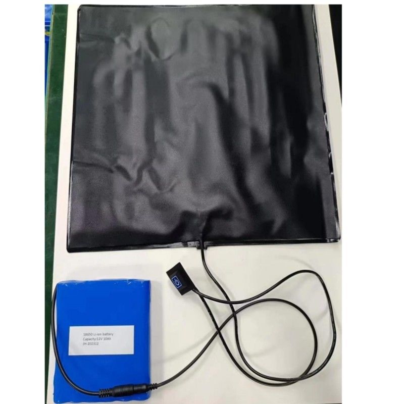 PVC-Heizkissen 12V 10Ah mit Batterie