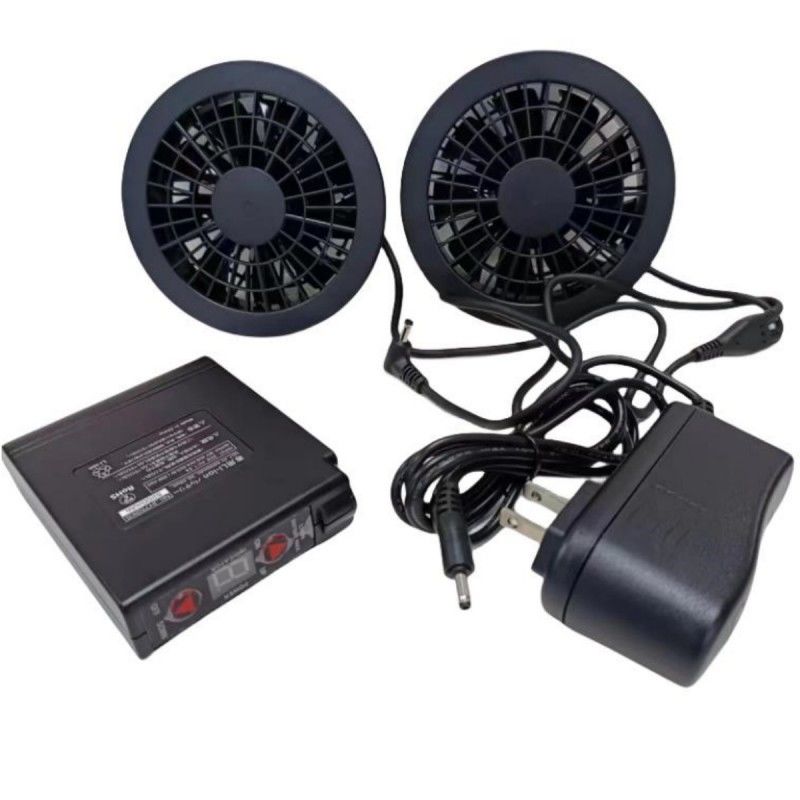Korea-Marke Batterie-Ventilator-Set 7.4V 7000mAh KC für Kühljacke