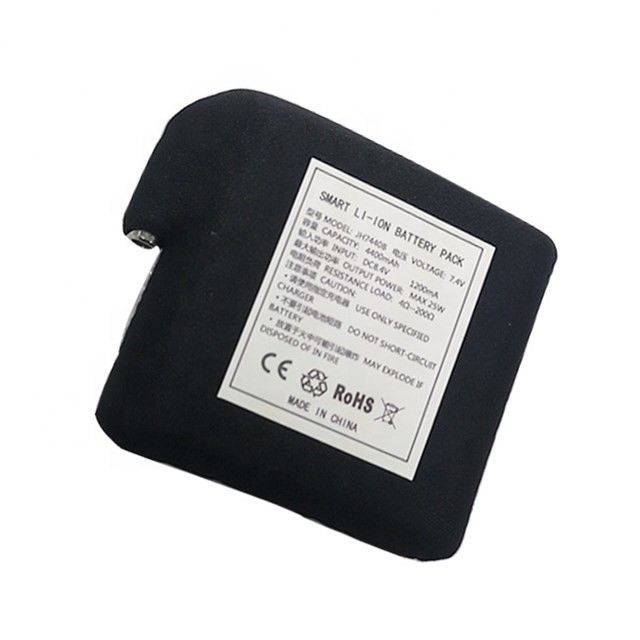 Schwarz gewickelte Batterie 7.4V 4400mAh 5200mAh 6400mAh 7000mAh Batterien für Heizwesten