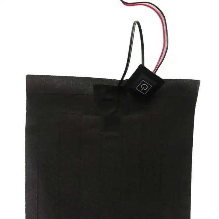 Custom Kleidung Heizkissen Größe 20x20cm 3.7V Mit SM 2Pin Stecker