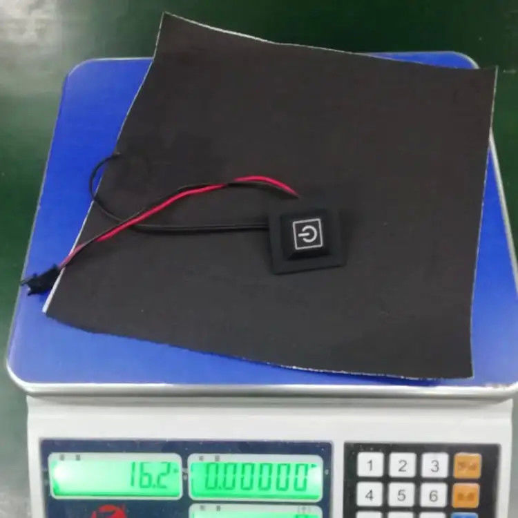 Custom Kleidung Heizkissen Größe 20x20cm 3.7V Mit SM 2Pin Stecker