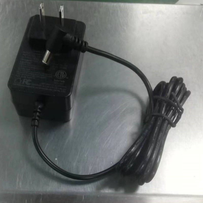 12V-Ladegerät 2A US-Stecker DC-Bekehrkopf 90° 2,1 mm Fass Jack Zwei Ampere