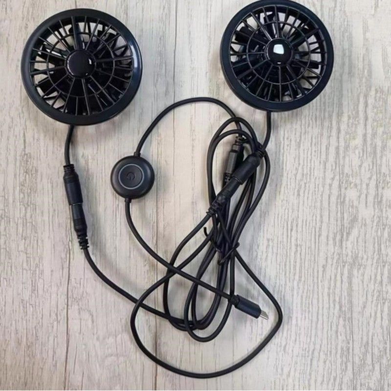 Kleiner Kühlventilator 5V mit Stecker Typ C