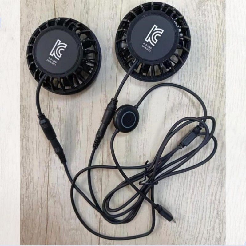 Kleiner Kühlventilator 5V mit Stecker Typ C