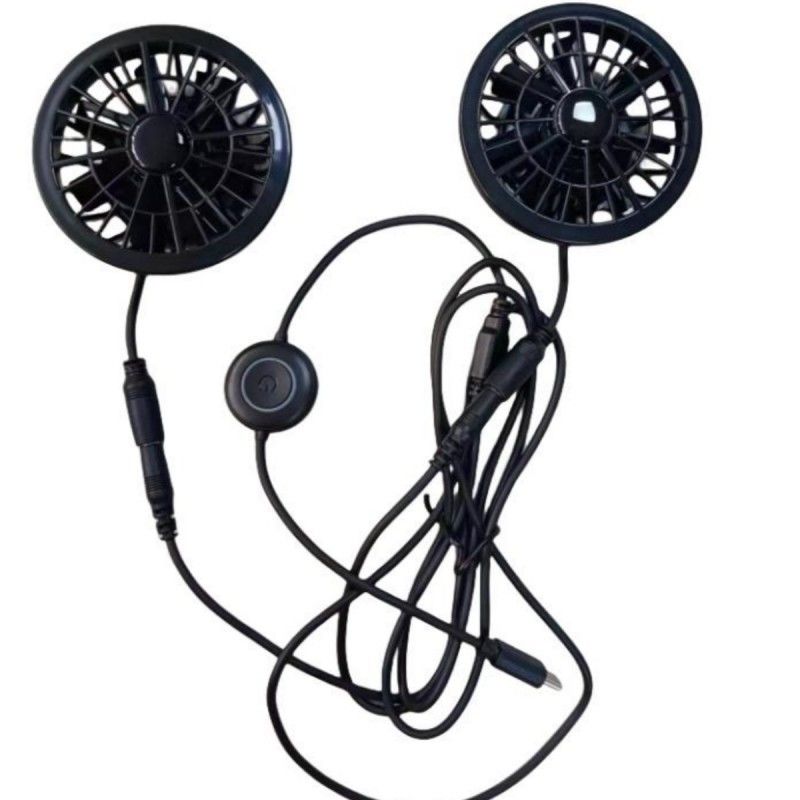 Kleiner Kühlventilator 5V mit Stecker Typ C