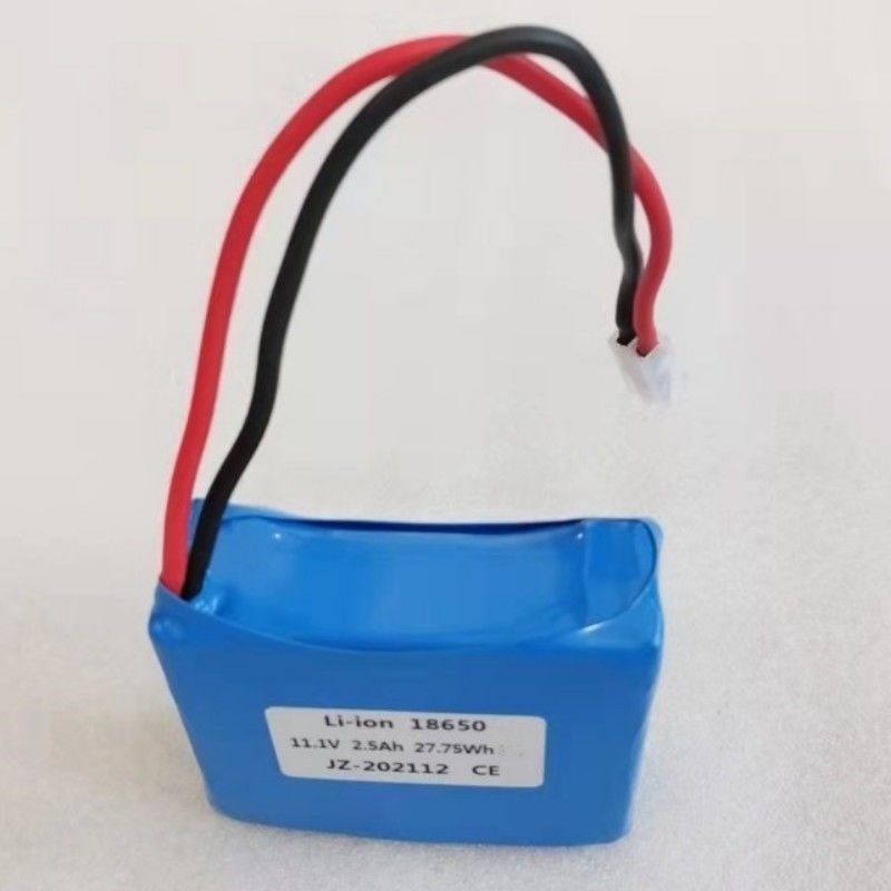 Hochentladung Batteriepaket 3S1P 18650 2500mAh 8C 11.1V Batterien für medizinische Geräte