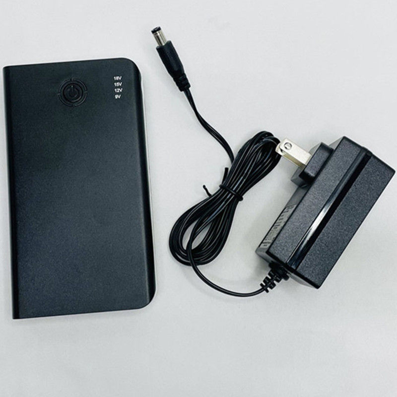 Batterie Powerbanks DC 4 Level Ausgangsspannung 18V 15V 12V 9V Für Sommermantelventilator