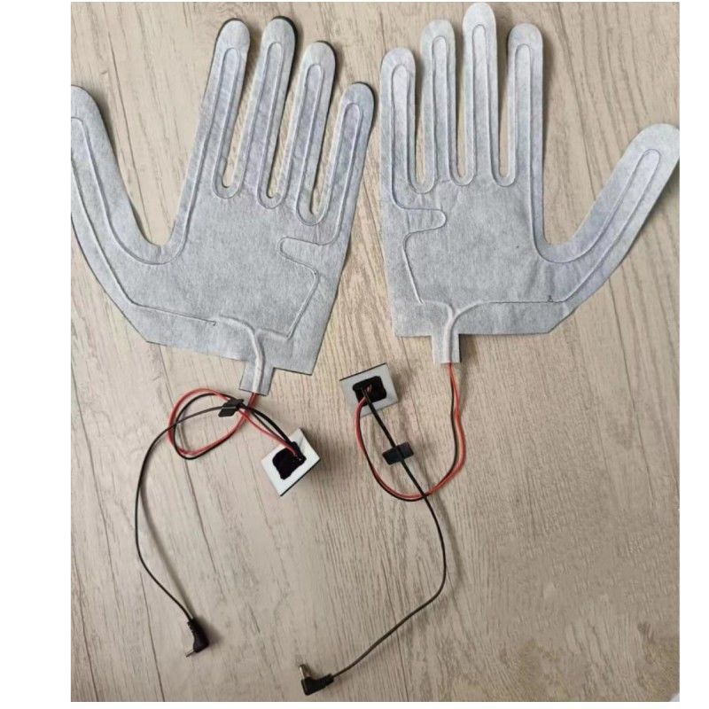7.4V Heizkissen für Handschuhe mit DC-Stecker 3,5x1,35 mm