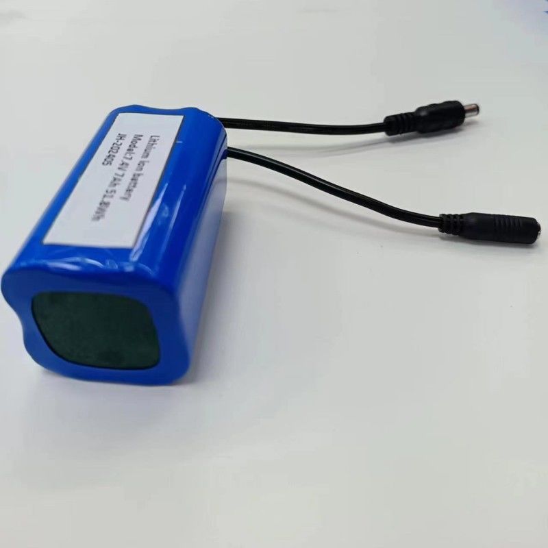 LED-Streifenlicht Batterie 7,4 V Max-Kapazität für 4 Zellen 18650 Batterie mit Gleichstromstecker