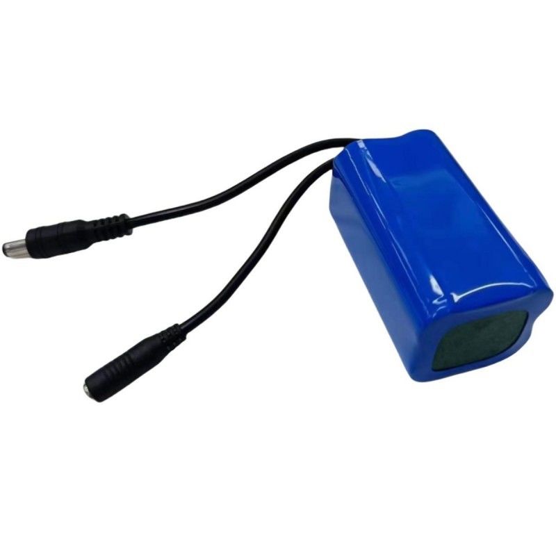 LED-Streifenlicht Batterie 7,4 V Max-Kapazität für 4 Zellen 18650 Batterie mit Gleichstromstecker