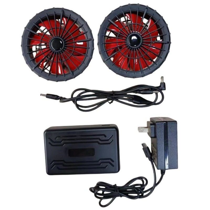 19V Ventilator Batterie Set 20000mAh Für Sommer Kühlweste 12H Arbeitszeit