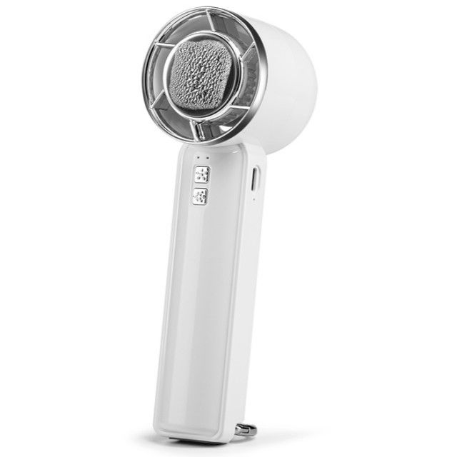 Kleiner Halbleiter-Kühlventilator Fünf Stufen Starker Wind Eiskalter Ventilator Bladeless Mini Handventilator mit Eiskühler