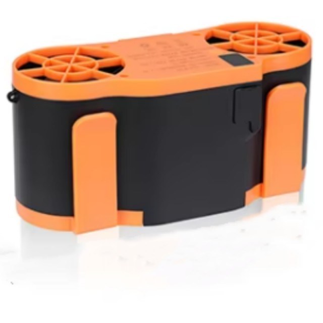 20000mAh Akku Tragbarer Hüftventilator mit 6 einstellbaren Geschwindigkeitsstufen und Powerbank-Funktion